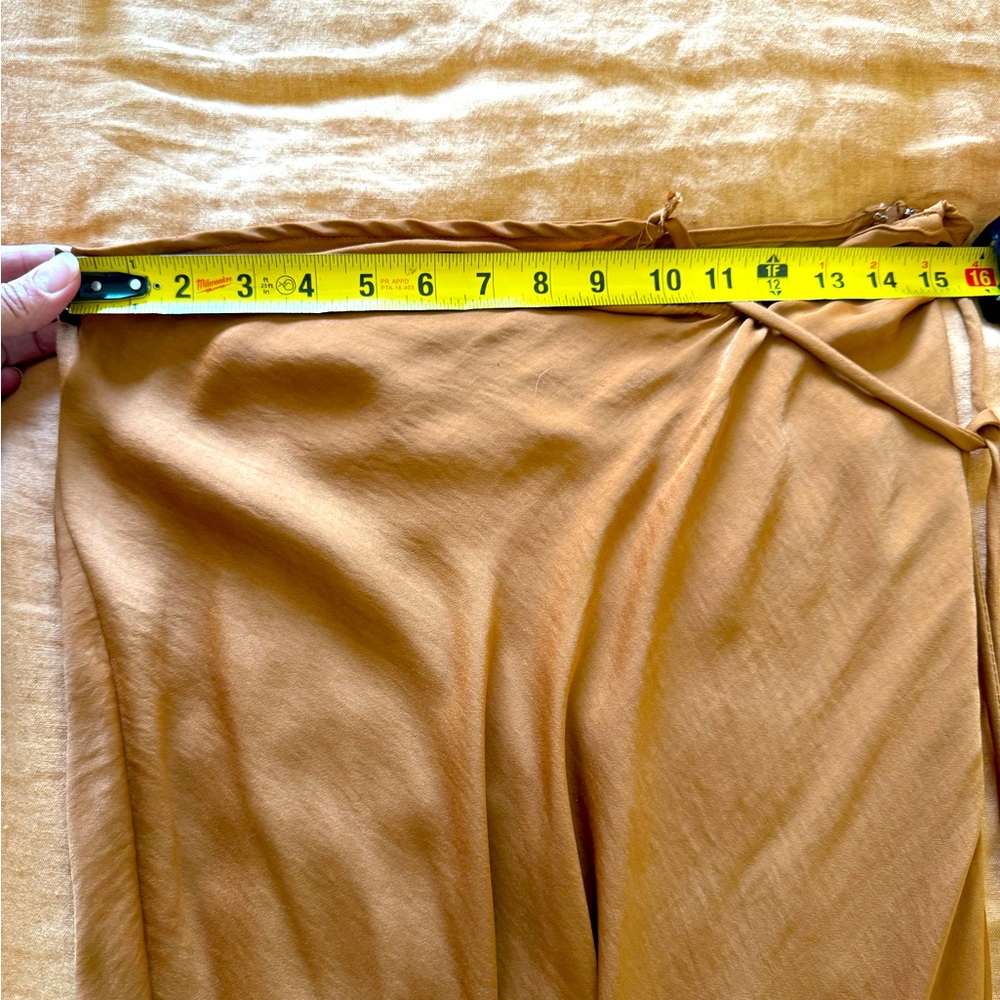 2 piece by free people. Silk long skirt and top. - Picture 5 of 8